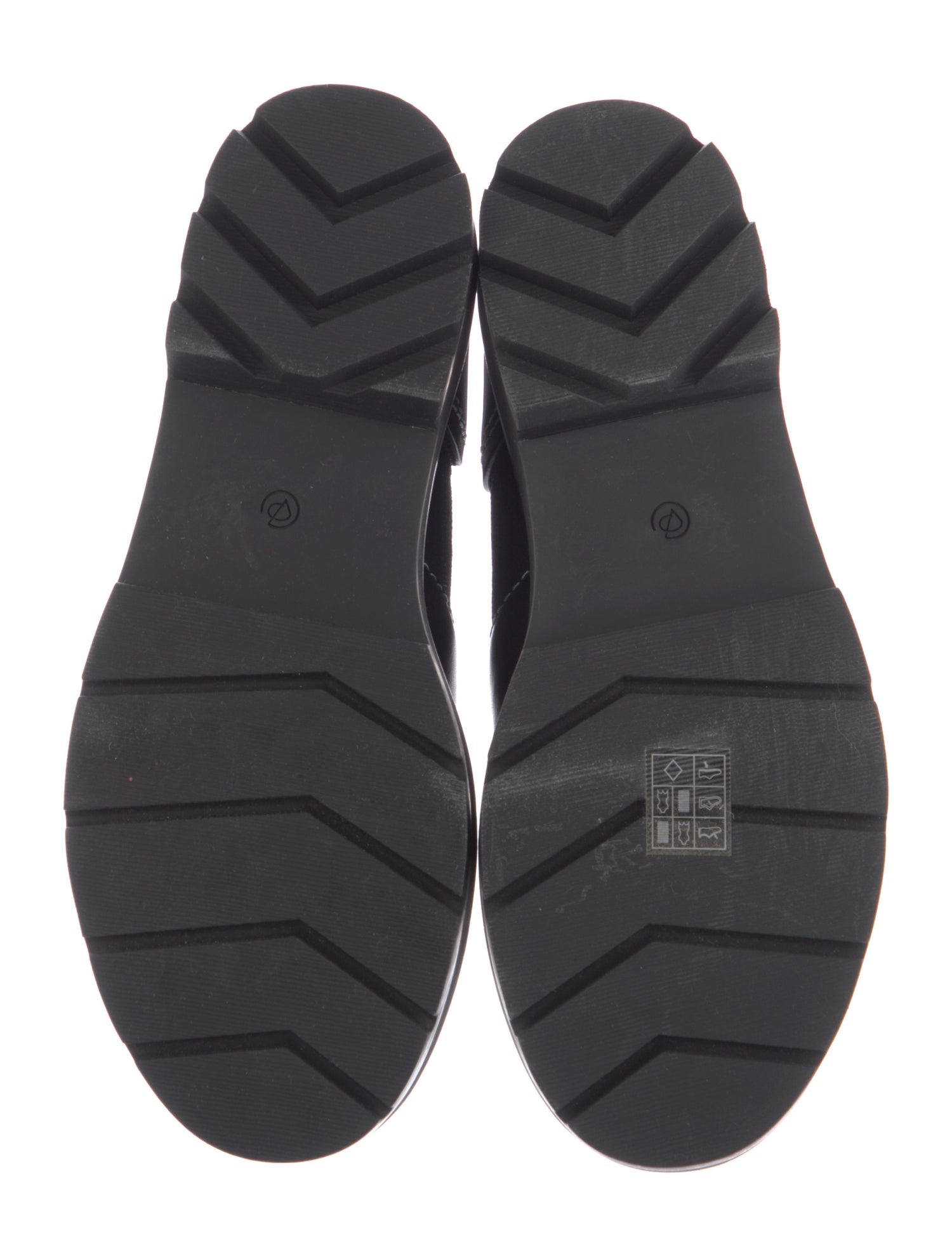 3.1 Phillip Lim Leather Striped Combat Boots